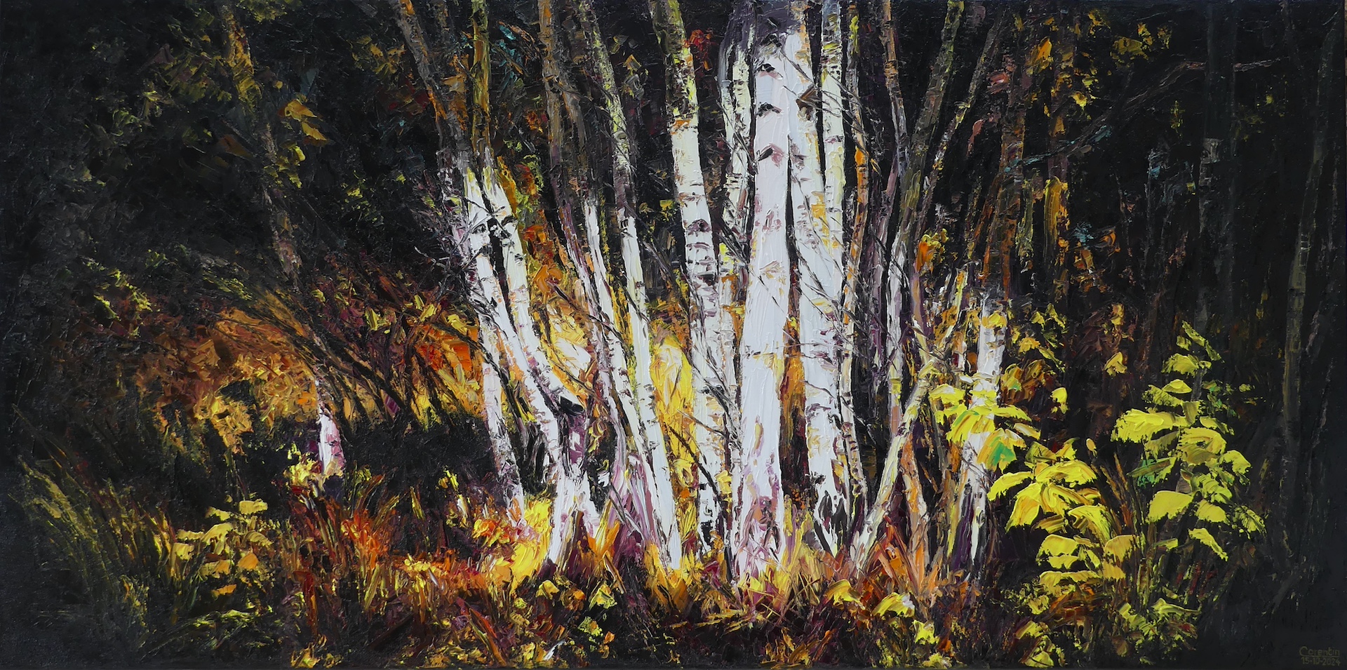 Light on <br>the birches