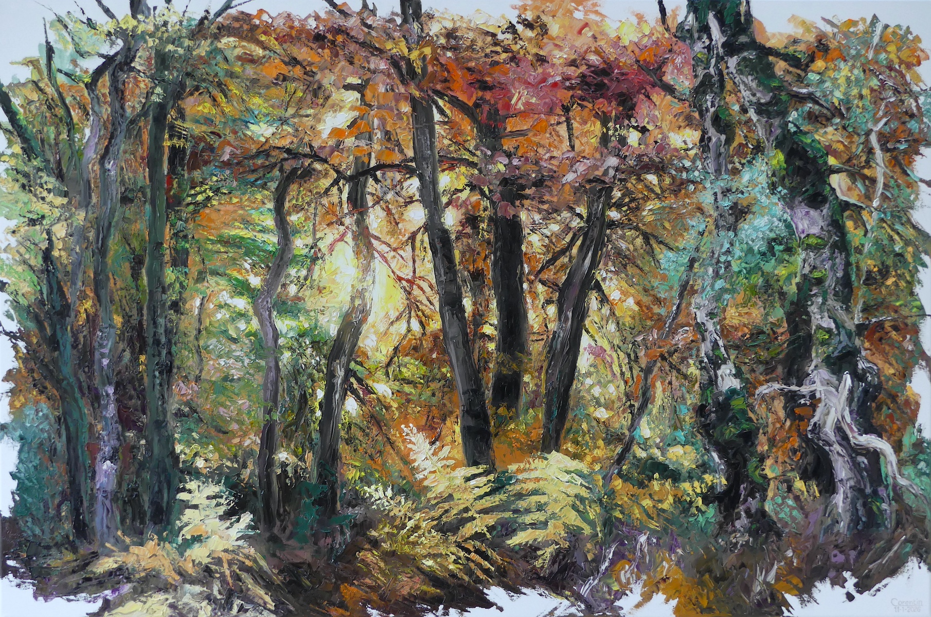 The glittering forest