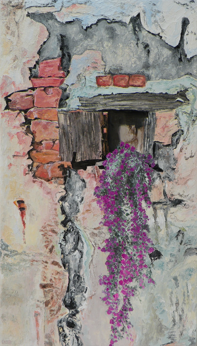 Window <br>and flowers