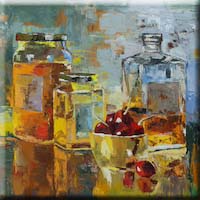 Cherries and jars