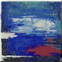 Cracked blue
