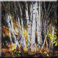 Light on  the birches