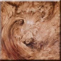 Star within  a storm