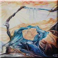 The edge of the blue mountains